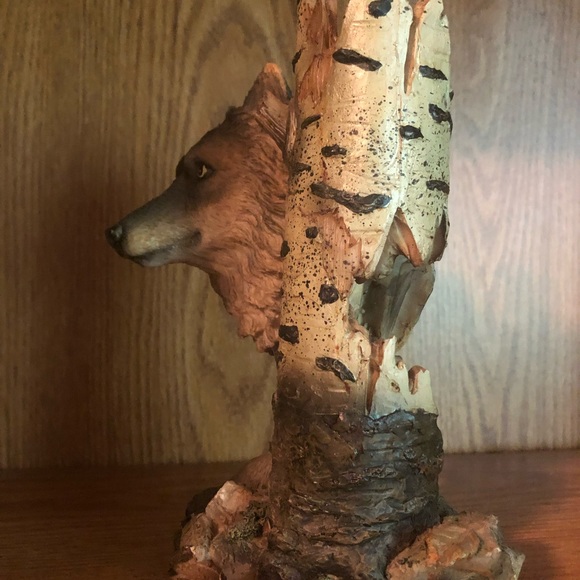 🎅🏽Wolf Ornament - Picture 3 of 4